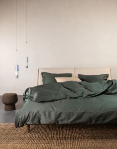 Essenza Aziza Balsam green Duvet cover 140 x 200