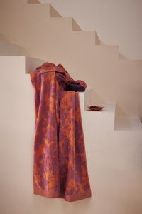 ESSENZA Imara Violet Beach towel 100 x 180 cm