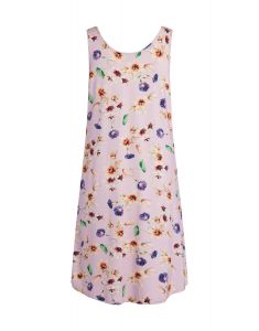ESSENZA Bibi Fiorre Pale lilac Nightdress sleeveless L