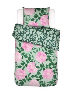 ESSENZA Bloom with a view Misty green Duvet cover 140 x 200 cm