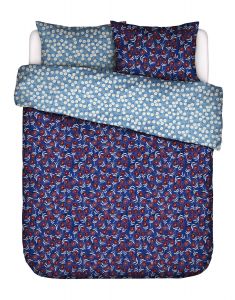 ESSENZA & CO Blooming Ballet marine blue Duvet cover 200 x 220 cm