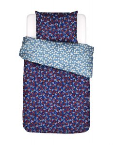 ESSENZA & CO Blooming Ballet marine blue Duvet cover 155 x 220 cm