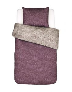 ESSENZA Camille plum wine Duvet cover 140 x 220 cm