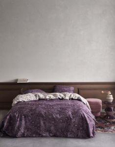 ESSENZA Camille plum wine Duvet cover 240 x 220 cm