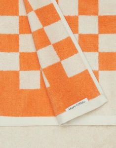 Marc O'Polo Checker Melon Guest towel 30 x 50 cm