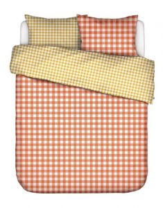 ESSENZA & CO Checking-in Orange Duvet cover 240 x 220