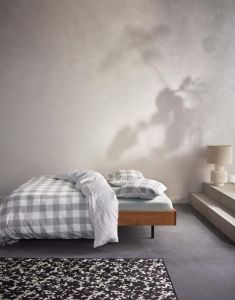 ESSENZA Chess Dusty green Duvet cover 240 x 220 cm