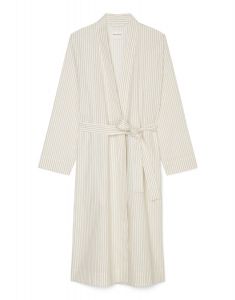 Marc O'Polo Classic fine stripe Dark Sand Kimono XL