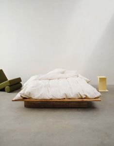 Marc O'Polo Classic fine stripe Dark Sand Duvet cover 200 x 220 cm