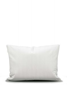 Marc O'Polo Classic fine stripe Grey mist Pillowcase 40 x 40 cm