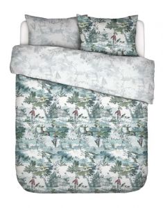 ESSENZA Colette Pure White Duvet cover 240 x 220 cm