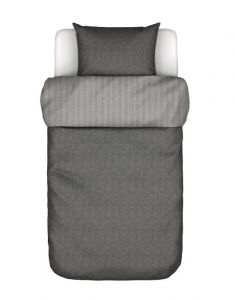 Marc O'Polo Eilif Flannel Obsidian Grey Duvet cover 140 x 200 cm