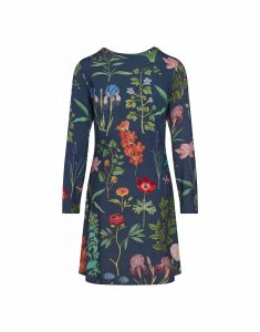 ESSENZA Elm Marigold Slate grey Nightdress long sleeve M