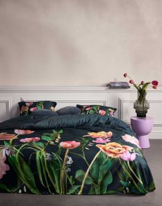 ESSENZA Eloise Slate grey Duvet cover 200 x 200 cm