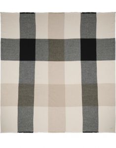 Marc O'Polo Erlend Black Plaid 200 x 200 cm