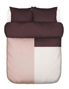 Marc O'Polo Ewon Crimson Brown Duvet cover 240 x 220 cm