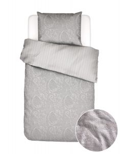 ESSENZA Fabrice Cloud grey Duvet cover 155 x 220 cm