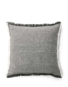 Marc O'Polo Fine Stripe Anthracite Cushion 50 x 50 cm