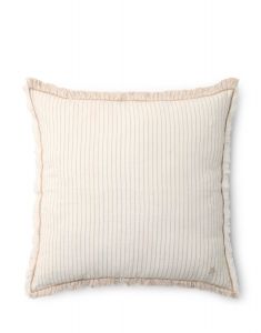 Marc O'Polo Fine Stripe Dark Sand Cushion 50 x 50 cm