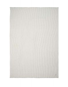 Marc O'Polo Fine Stripe Anthracite Plaid 150 x 200 cm