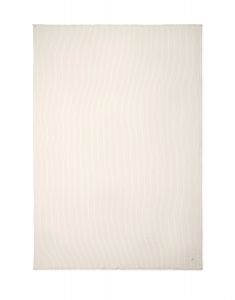Marc O'Polo Fine Stripe Dark Sand Plaid 150 x 200 cm
