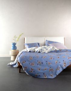 ESSENZA Fiora Lavender blue Duvet cover 240 x 220 cm