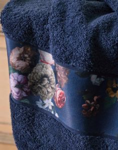 ESSENZA Fleur Blau Handtuch 70 x 140 cm
