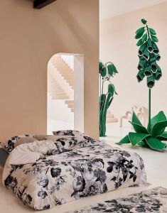 ESSENZA Floor Vanilla Duvet cover 240 x 220 cm