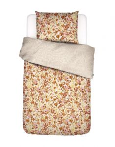 Covers & co Floral fiesta Orange Duvet cover 140 x 200