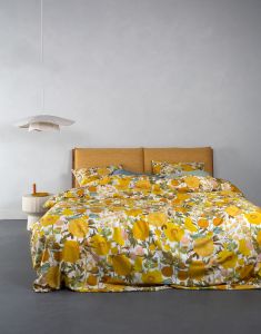 ESSENZA Florentien Yellow Duvet cover 135 x 200 cm