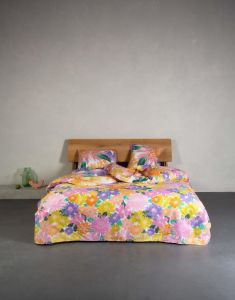 ESSENZA & CO Flower fling Bright white Bettwäsche 240 x 220 cm
