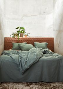 ESSENZA Guy Sea Green Bettwäsche 140 x 200 cm