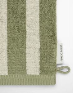 Marc O'Polo Heritage Moss green Washing mitt 16 x 22 cm