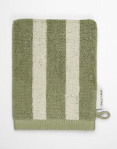 Marc O'Polo Heritage Moss green Washing mitt 16 x 22 cm