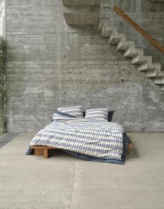 Marc O'Polo Hillan Forest green Duvet cover 155 x 220 cm