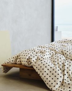 Marc O'Polo Iben Black Duvet cover 240 x 220 cm