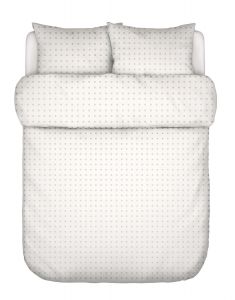 Marc O'Polo Iben Grey mist Duvet cover 200 x 220 cm