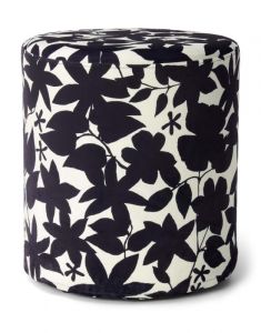 ESSENZA Imara Anthracite Pouf 40 cm