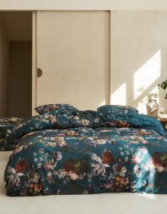 ESSENZA Isabelle Blue Duvet cover 140 x 200