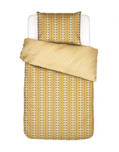 ESSENZA Iva Ochre Duvet cover 140 x 200 cm