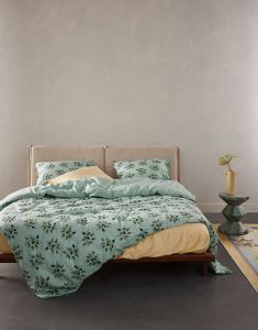 ESSENZA Jolien Surf green Duvet cover 240 x 220 cm