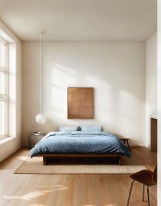 Marc O'Polo Jorn Calm blue Duvet cover 140 x 220