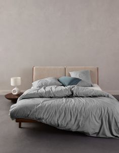 ESSENZA Jule Anthracite Duvet cover 140 x 220 cm