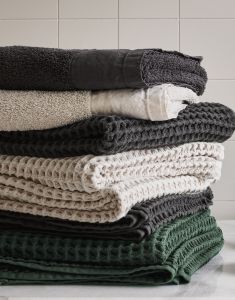 Marc O'Polo Linan Anthracite Towel 50 x 100