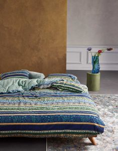 ESSENZA Lita Surf green Duvet cover 140 x 200 cm
