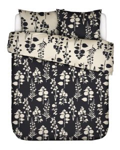 ESSENZA Liva Anthracite Duvet cover 240 x 220 cm