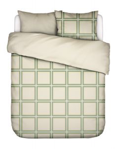 Essenza Luca Basil green Duvet cover 240 x 220