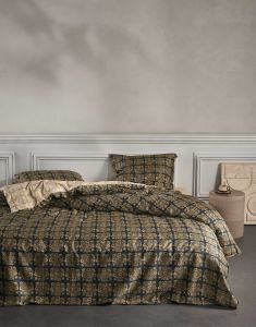 ESSENZA Luz Slate grey Duvet cover 135 x 200 cm