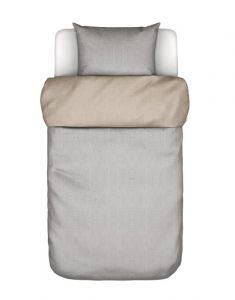 Marc O'Polo Malthe Light grey Duvet cover 155 x 220 cm