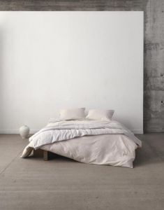 Marc O'Polo Malthe Light grey Duvet cover 155 x 220 cm